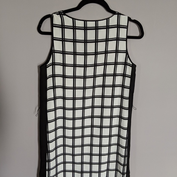 Ann Taylor Dress Black and White Size 6 - Picture 4 of 4